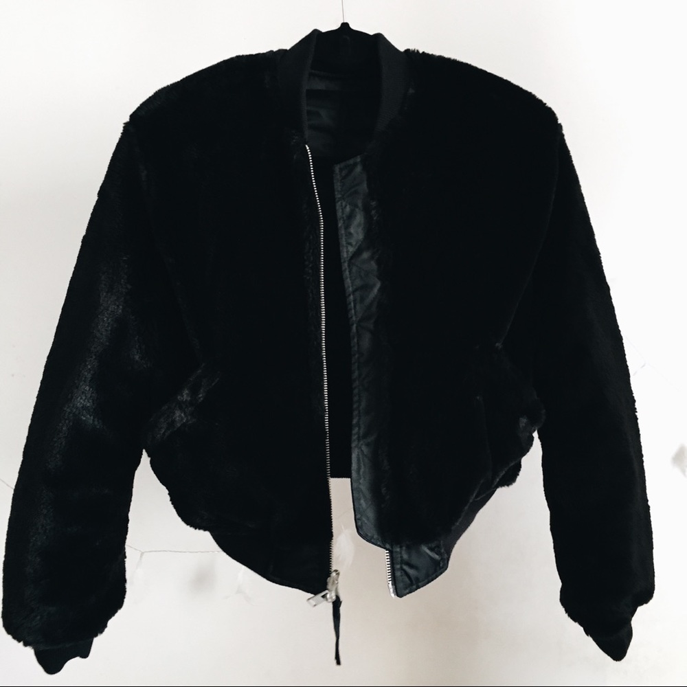 All Saints Open Lux Reversible Bomber Jacket